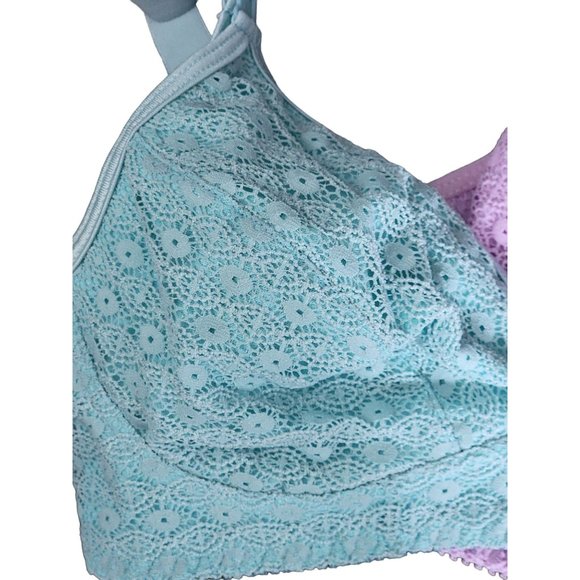 Belabumbum Soft Cup Nursing Bra Adjustable Straps Pastel Blue Medium NWT - Picture 10 of 10